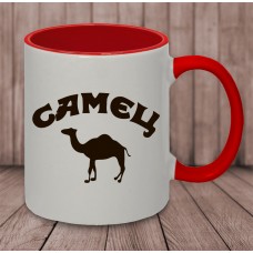 Кружка цветная "Самец Кэмэл"