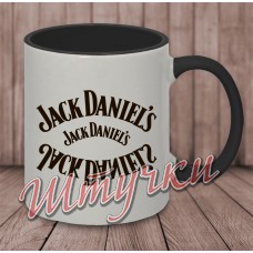 Кружка цветная "Jack Daniel’s отражение"