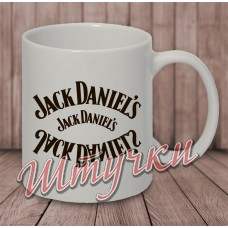 Кружка белая "Jack Daniel’s отражение"