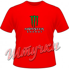 Футболка мужская "Monster energy" цветная