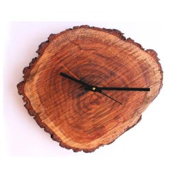 Часы деревянные