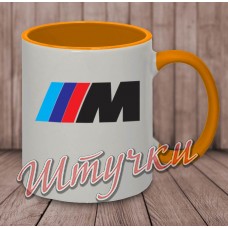 Кружка цветная "BMW M"