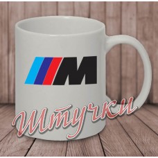 Кружка белая "BMW M"