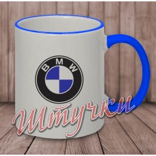 Кружка цветная "BMW"