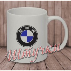 Кружка белая "BMW"
