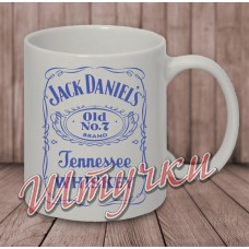 Кружка белая "Jack Daniel's"