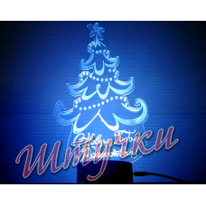 LED светильник Елочка