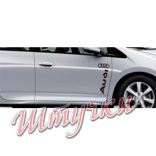Наклейка "Audi V01"