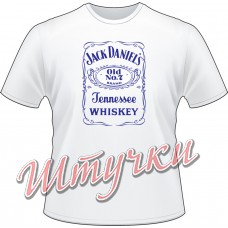 Футболка мужская "Jack Daniel's" белая